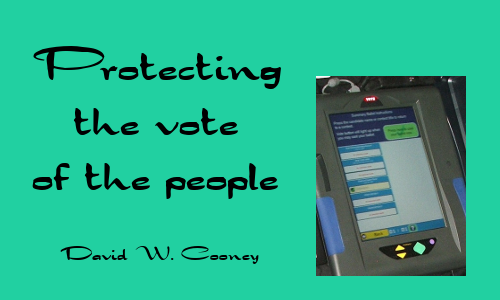 Protecting the vote of the people